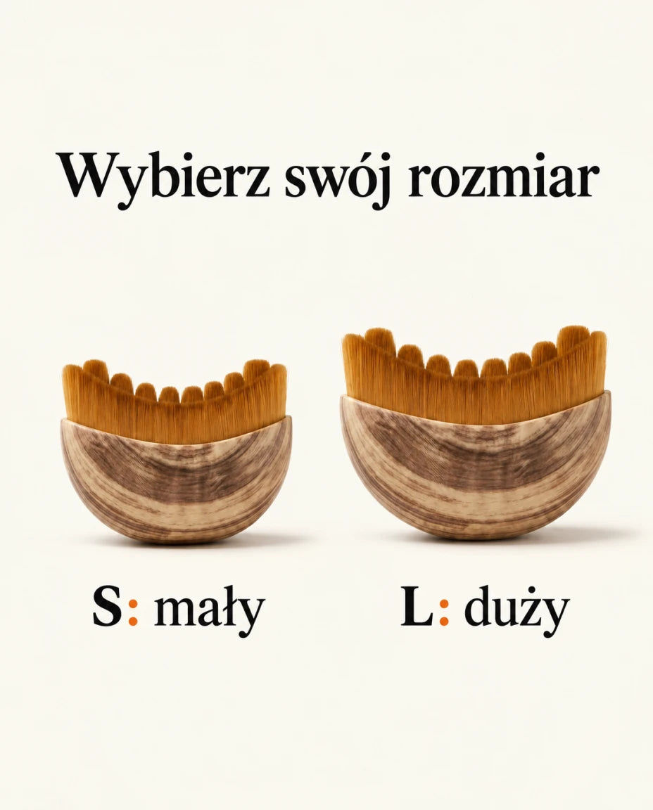 Wybierz swój rozmiar — S: mały — L: duży