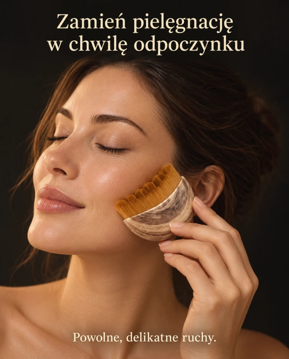 Zamień pielęgnację w chwilę odpoczynku — Powolne, delikatne ruchy