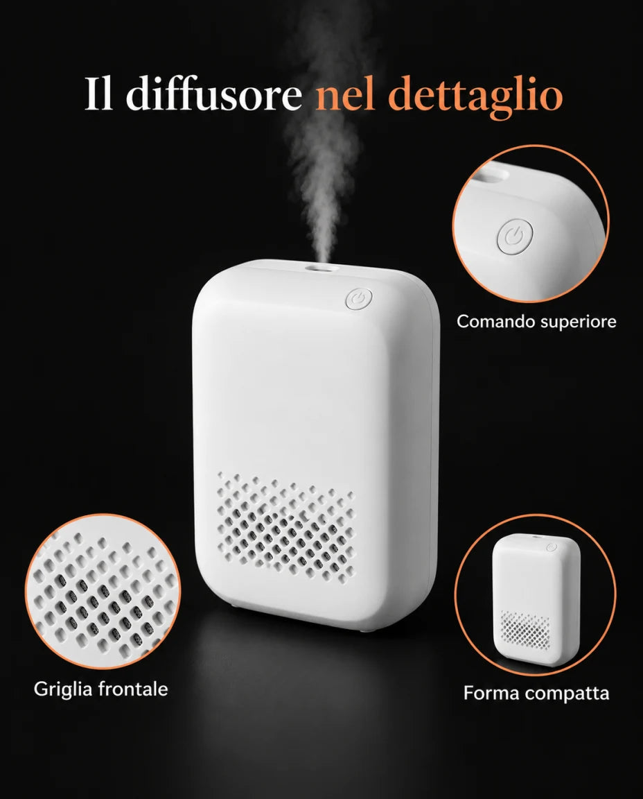 Il diffusore nel dettaglio