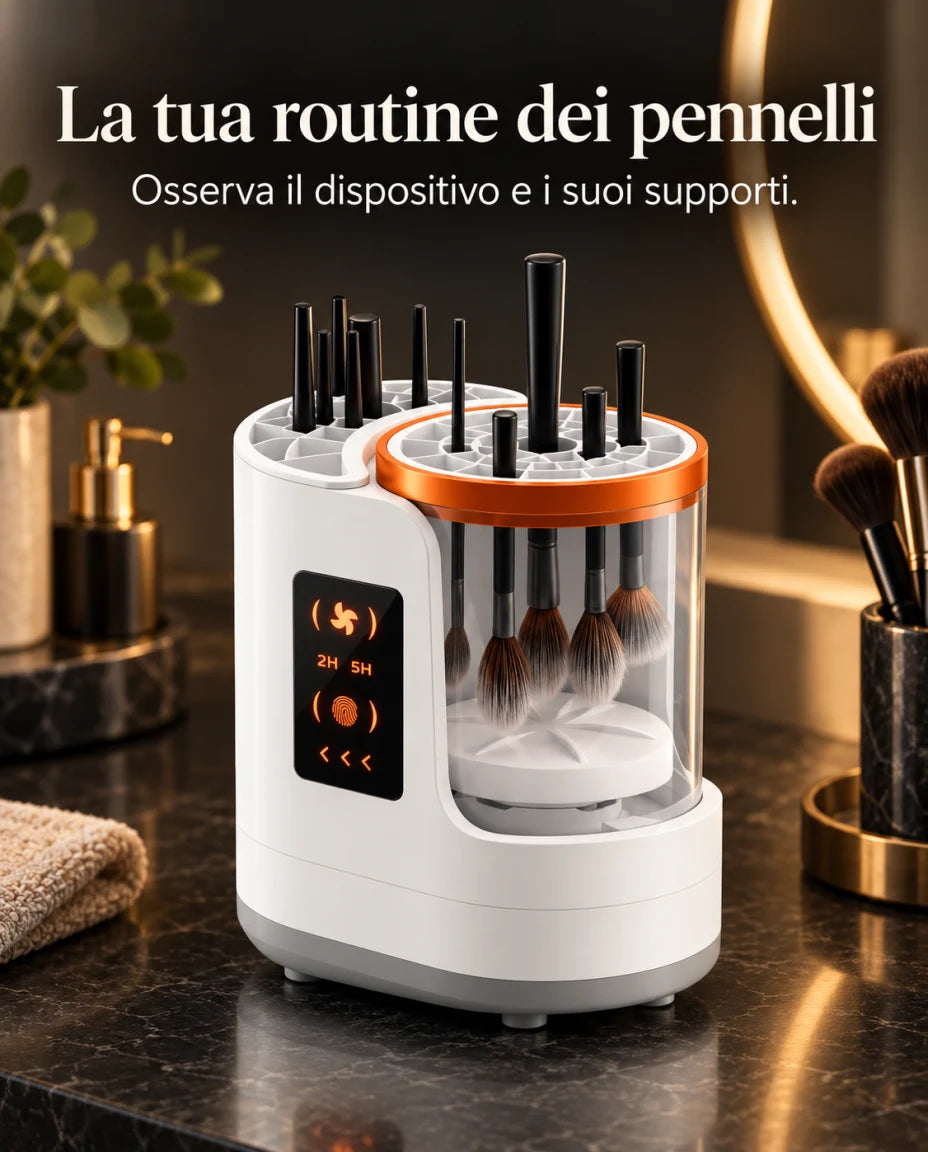 La tua routine dei pennelli