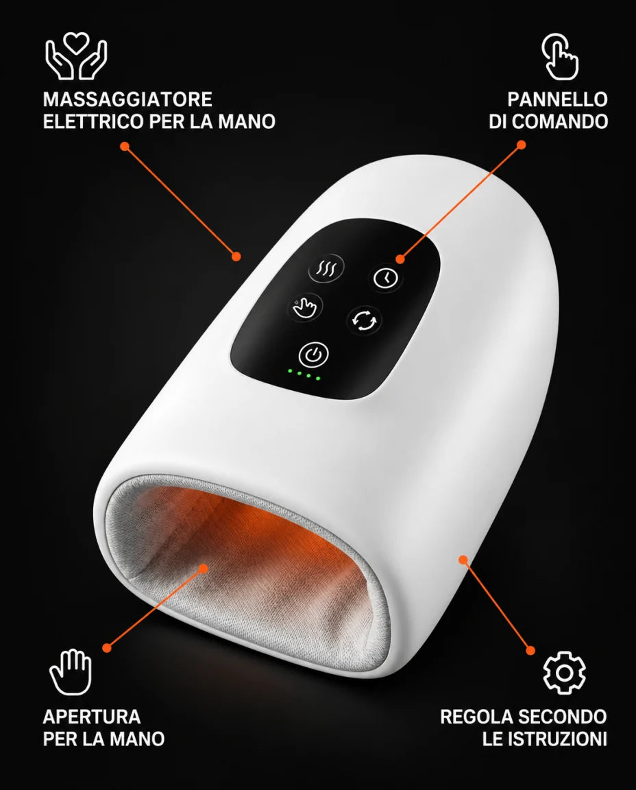 Massaggiatore elettrico per la mano