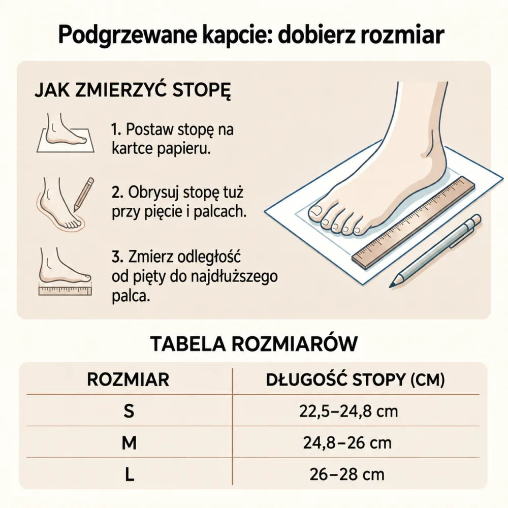 Dobierz odpowiedni rozmiar