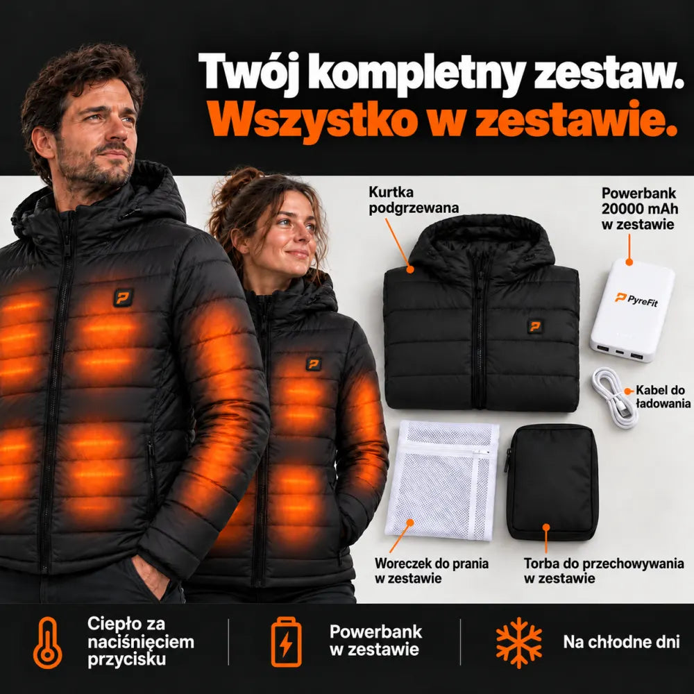 Zestaw z kurtką zimową PyreFit