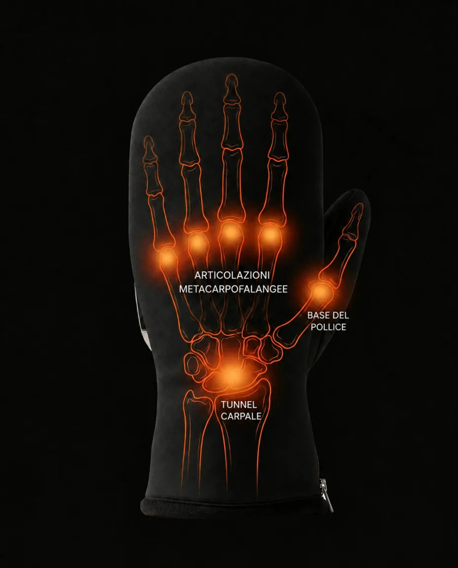 Una forma che segue la mano