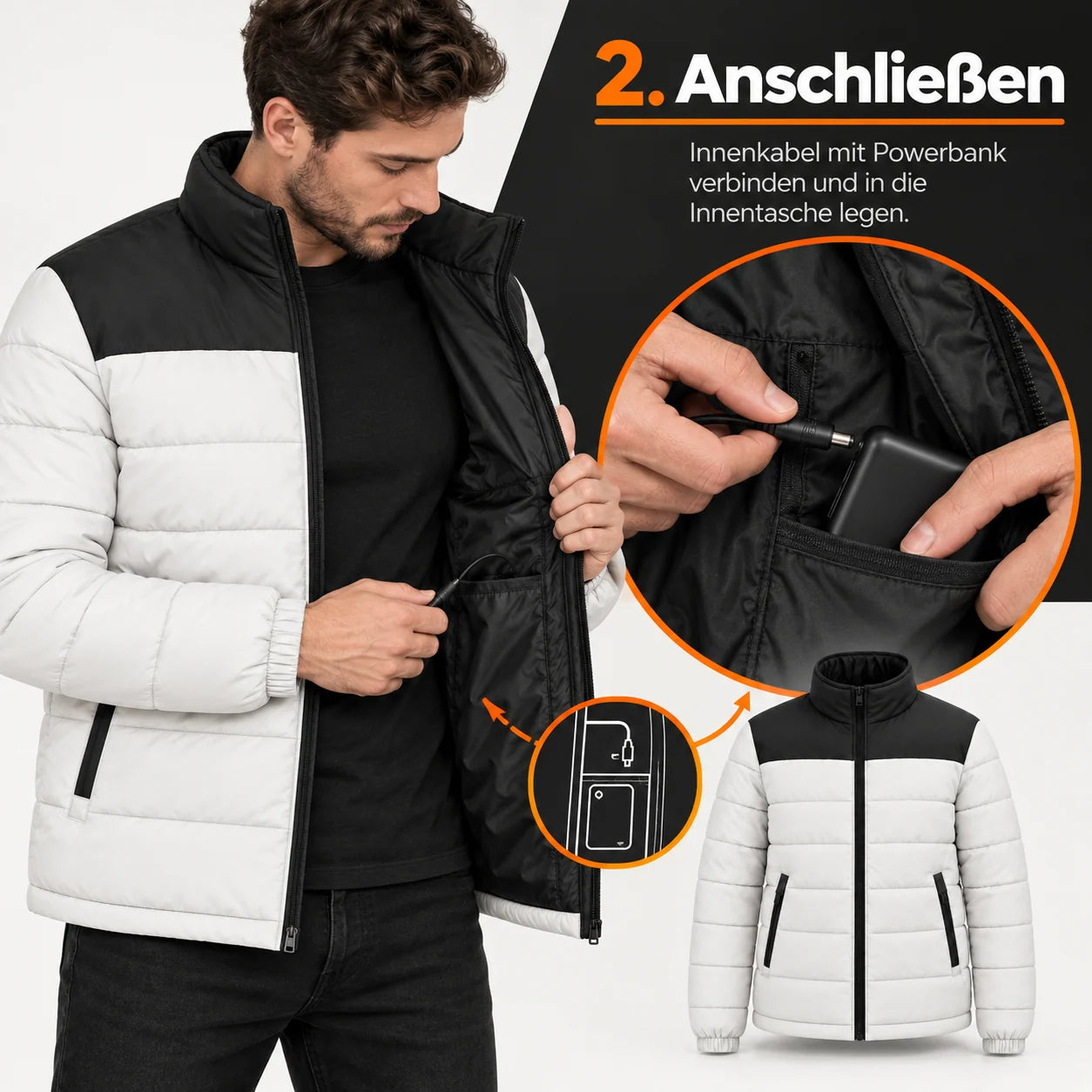 PyreFit Expelia – Beheizbare Winterjacke