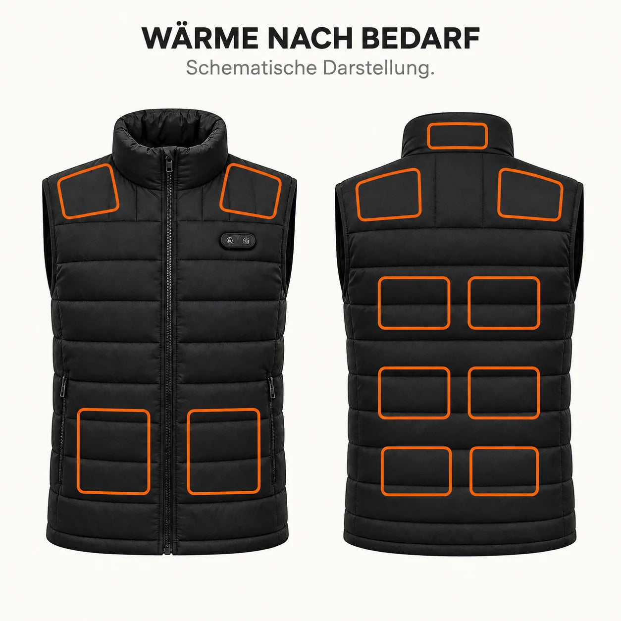 PyreFit Matrixor – Beheizbare Unisex-Weste