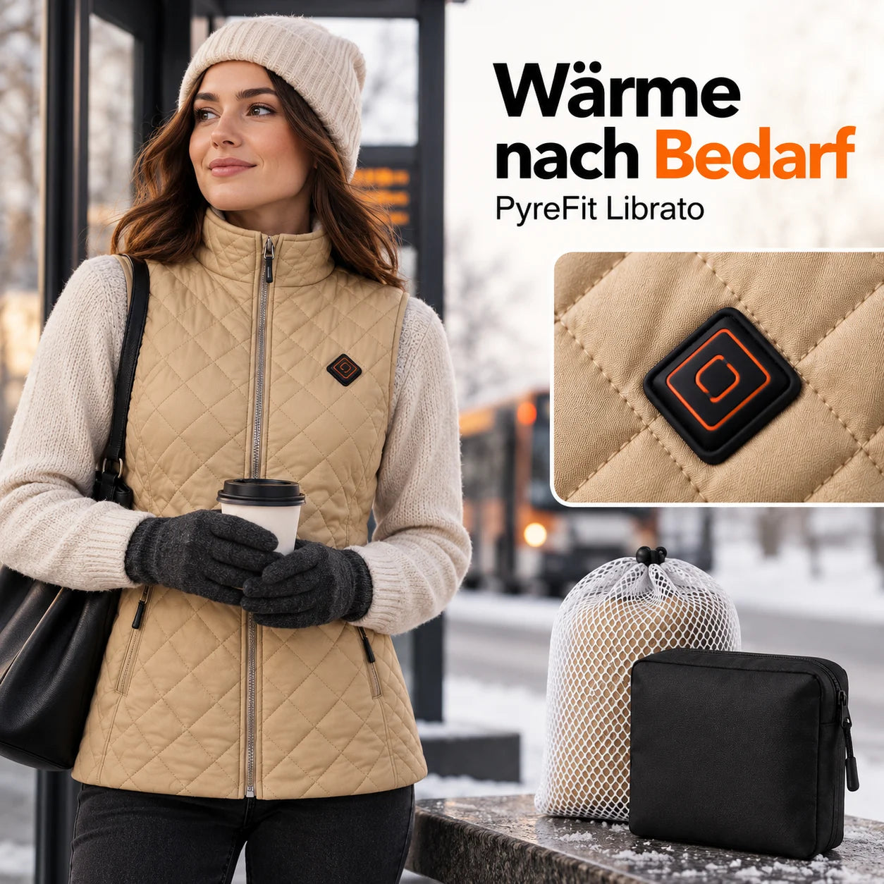PyreFit Librato – Beheizbare Damenweste