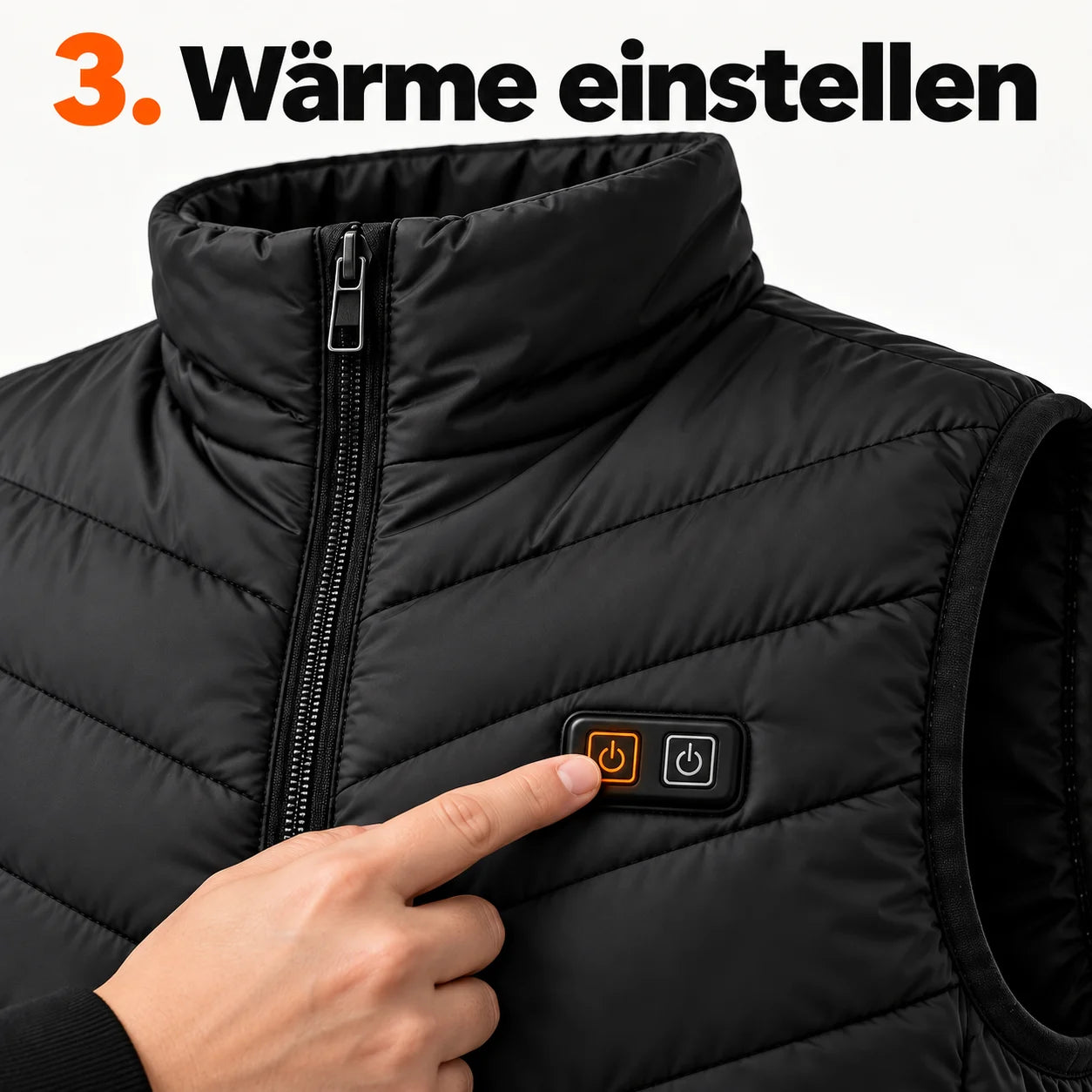 PyreFit Schattor – Beheizbare Unisexweste in großen Größen