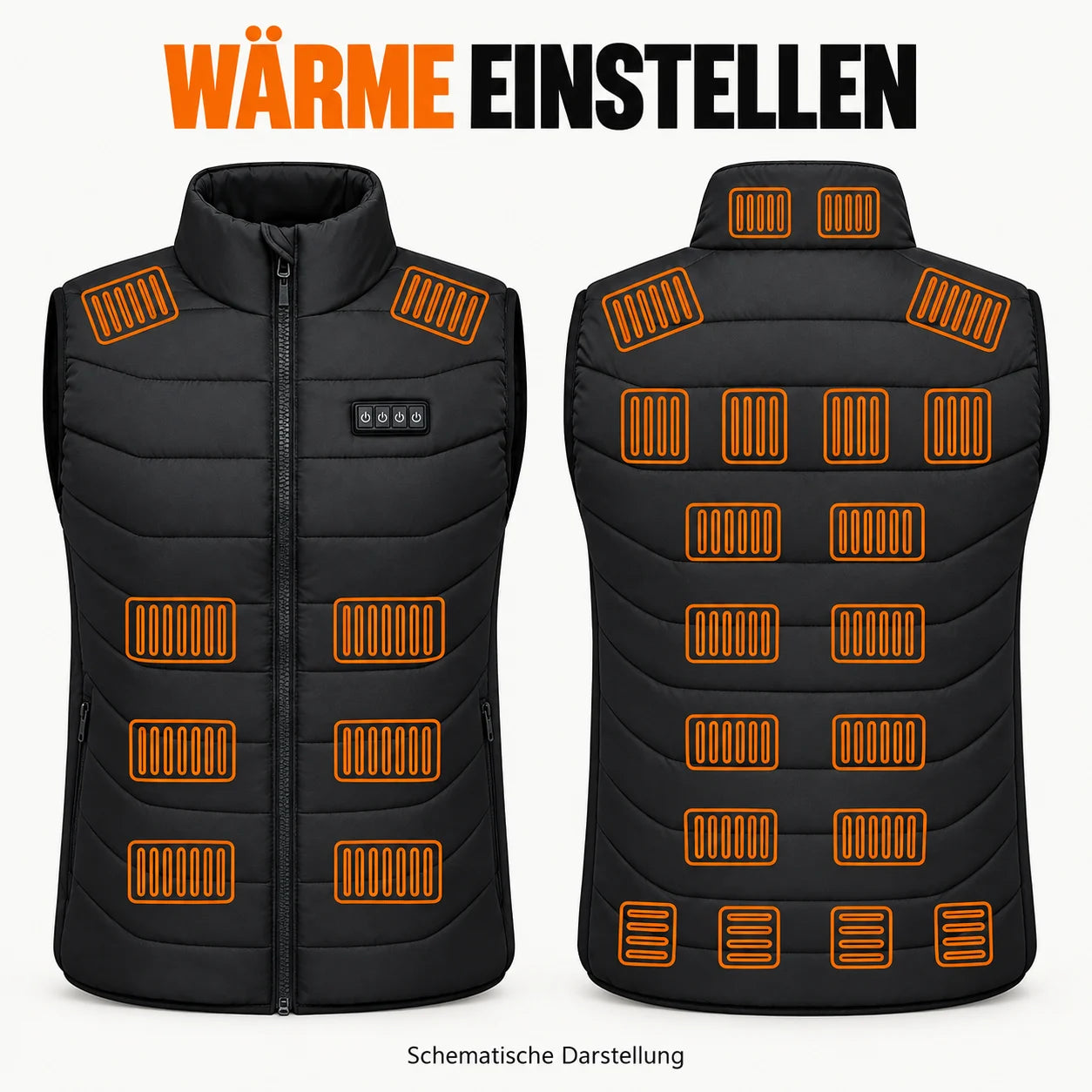 PyreFit Aurina – Beheizbare Unisex-Weste