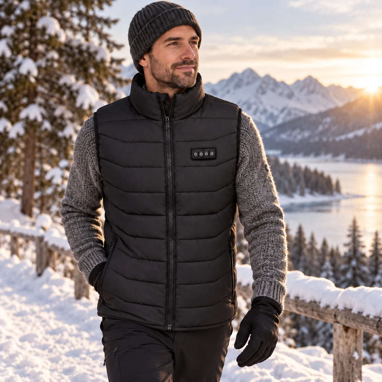 PyreFit Aurina – Beheizbare Unisex-Weste