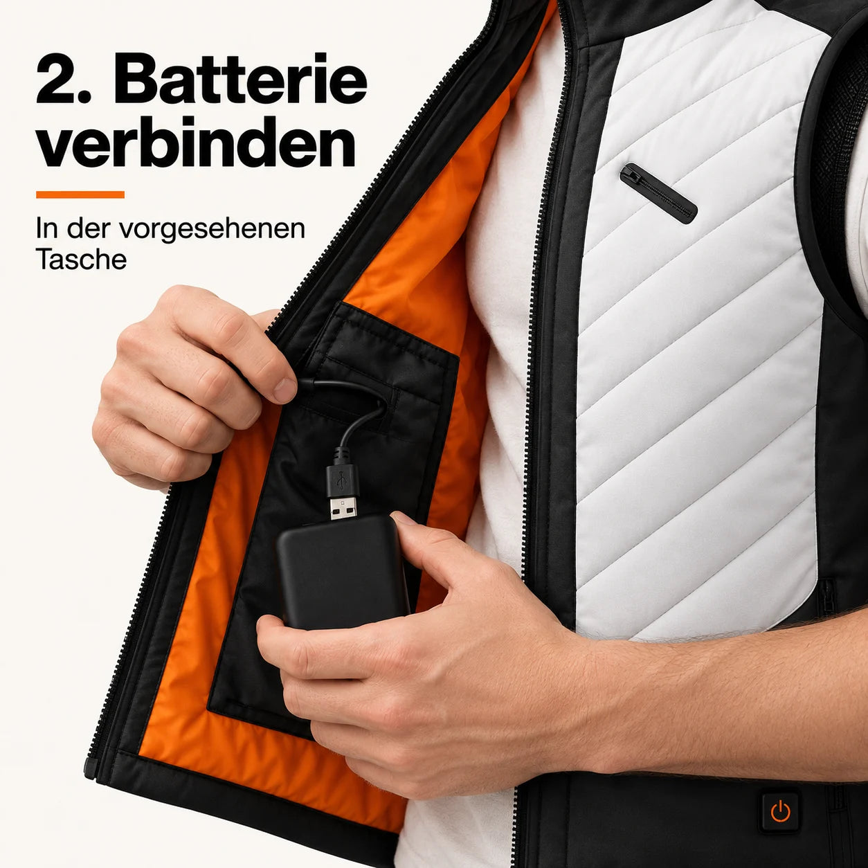 PyreFit Novaro – Beheizbare Sportweste für Herren