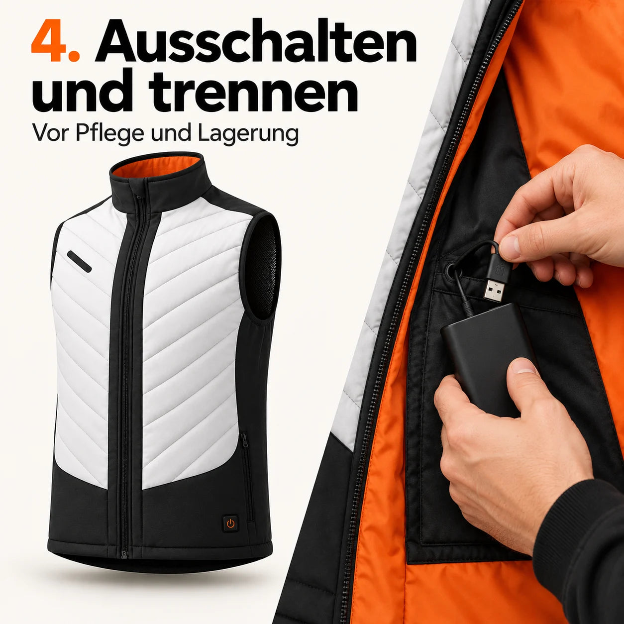 PyreFit Novaro – Beheizbare Sportweste für Herren