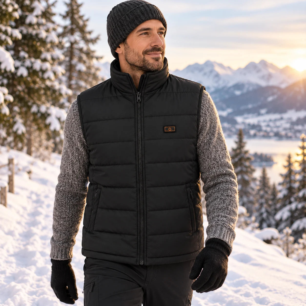PyreFit Pivotan – Beheizbare Unisex-Steppweste