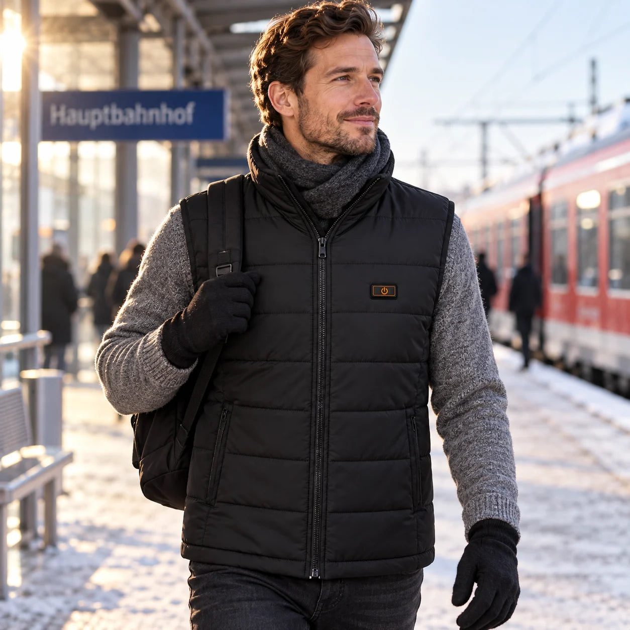 PyreFit Pivotan – Beheizbare Unisex-Steppweste