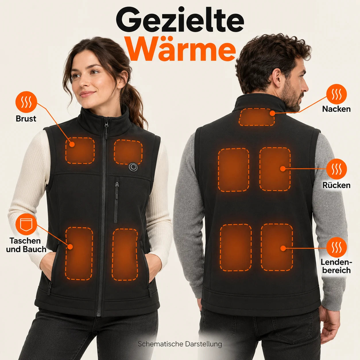 PyreFit Elaressa – Beheizbare Damenweste