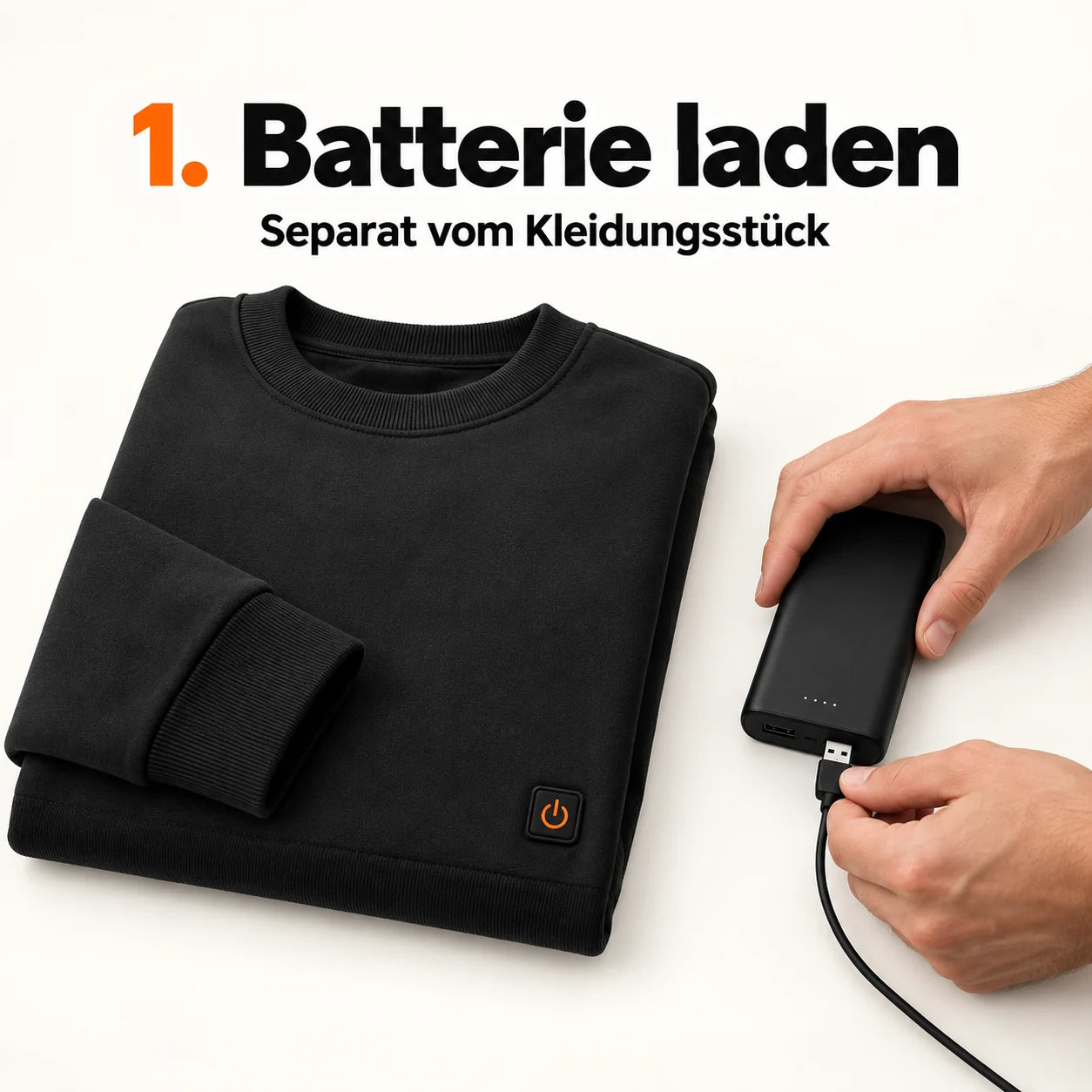 PyreFit Aeroan – Beheizbares Rundhals-Sweatshirt