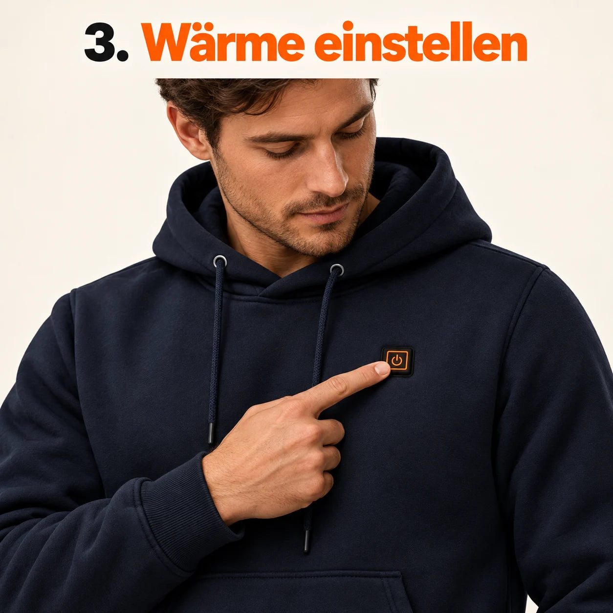 PyreFit Zippa – Beheizbarer Herrenhoodie