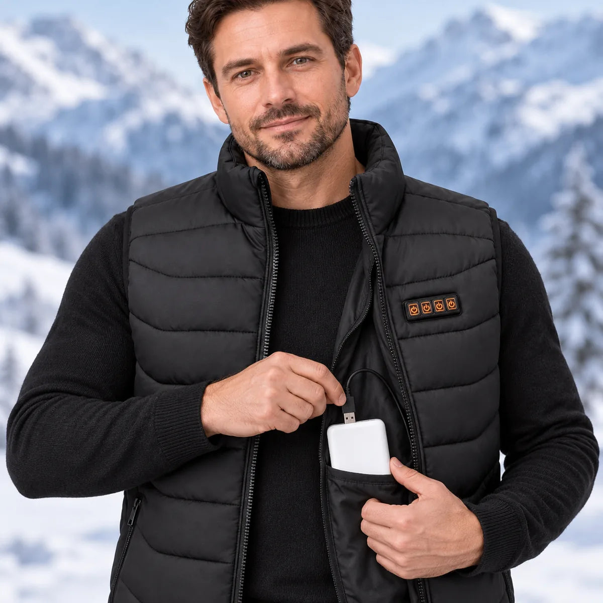 PyreFit Aurina – Gilet riscaldato unisex