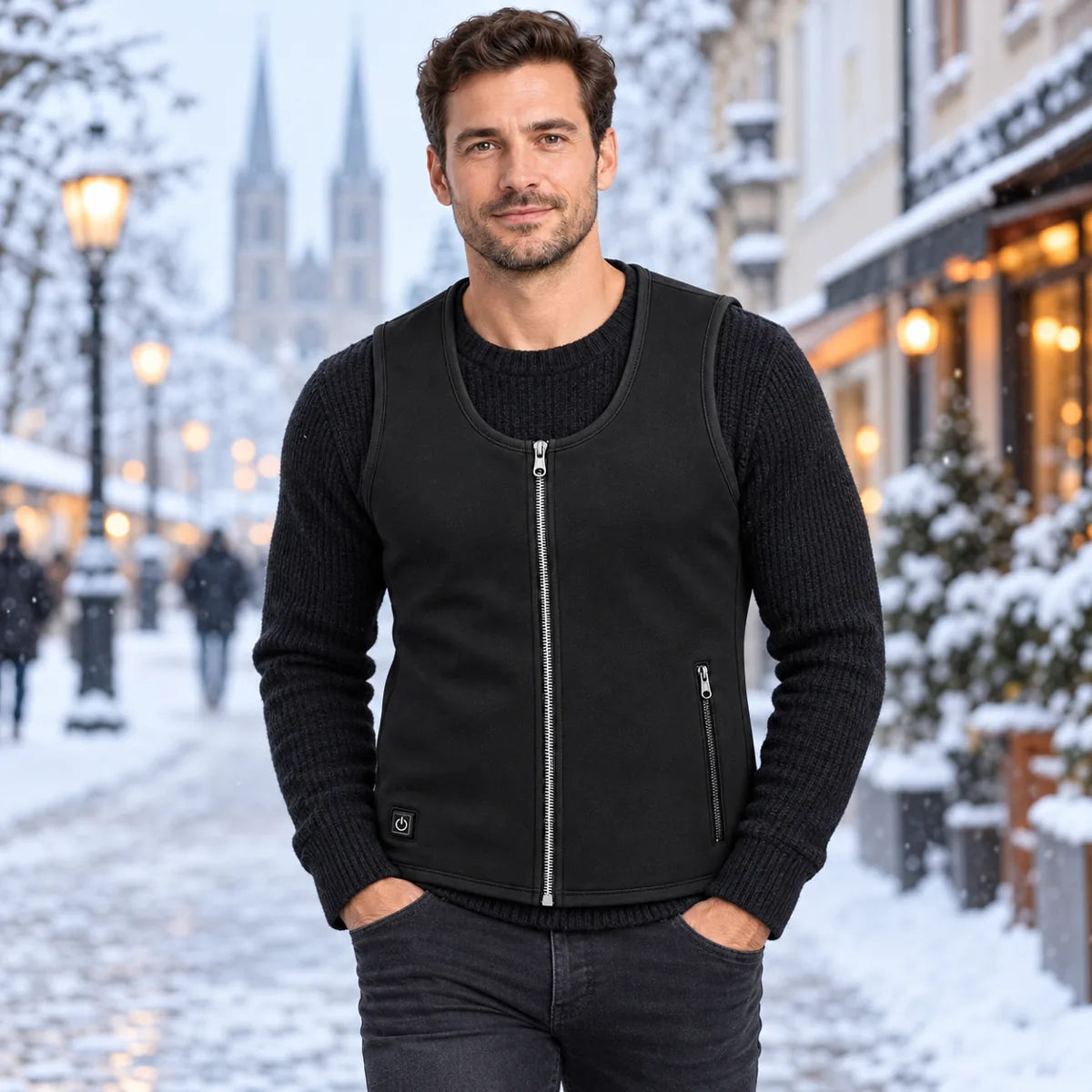 PyreFit Duvaro – Gilet riscaldato sottile unisex