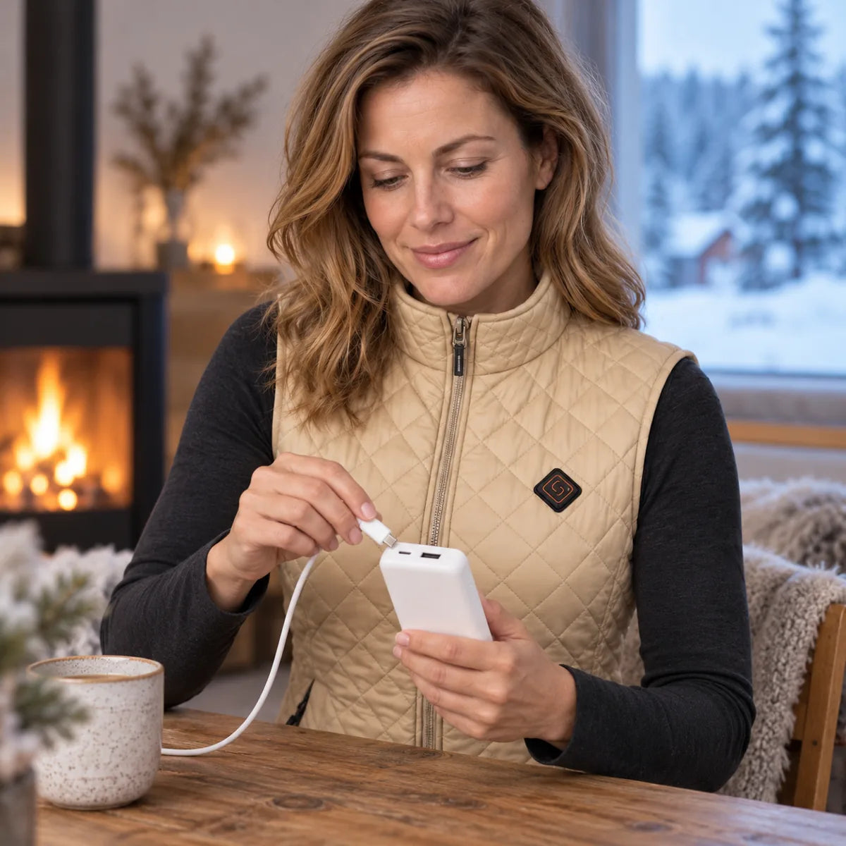 PyreFit Librato – Gilet riscaldato da donna