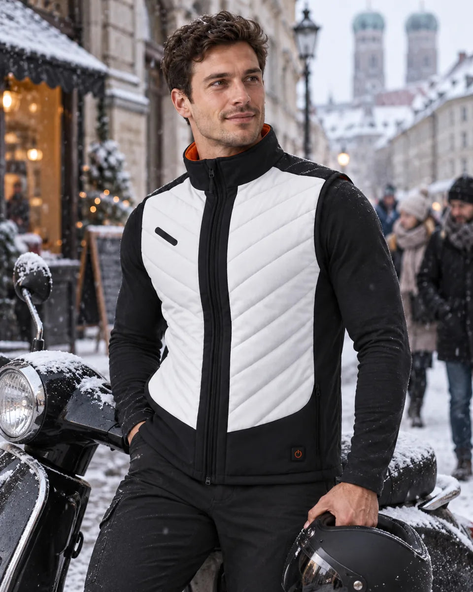 PyreFit Novaro – Gilet riscaldato sportivo da uomo