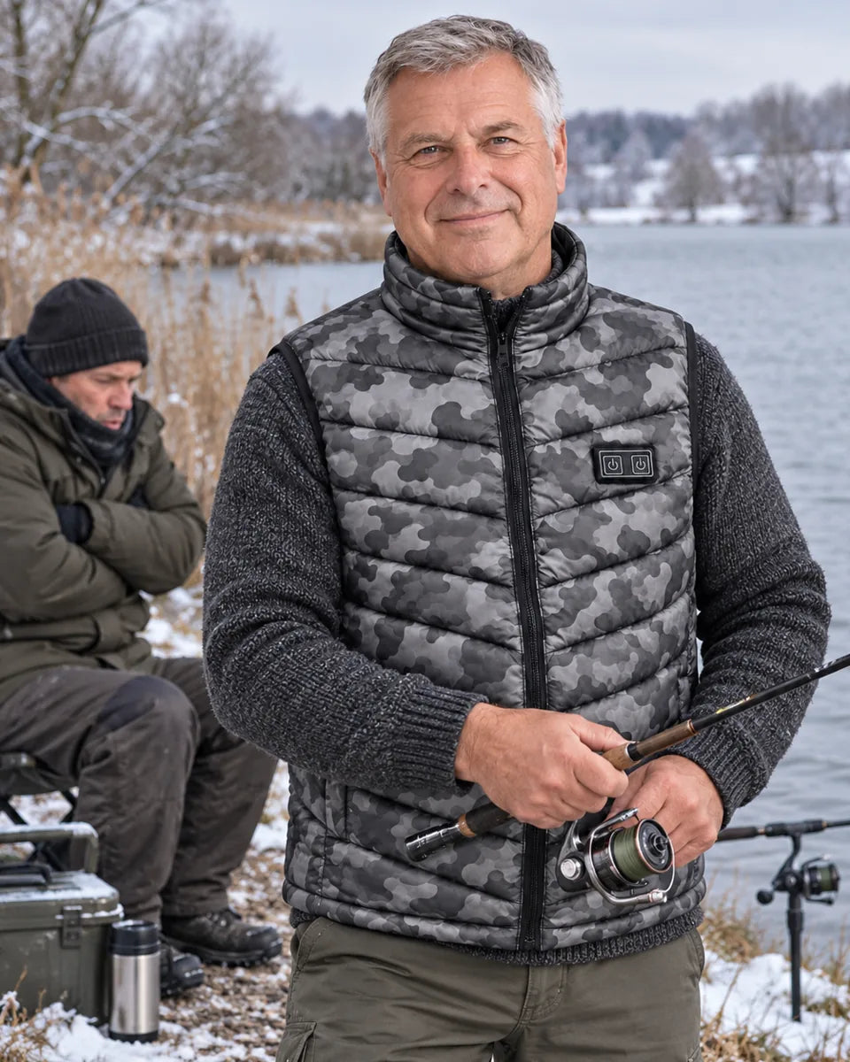 PyreFit Piloto – Gilet riscaldato mimetico