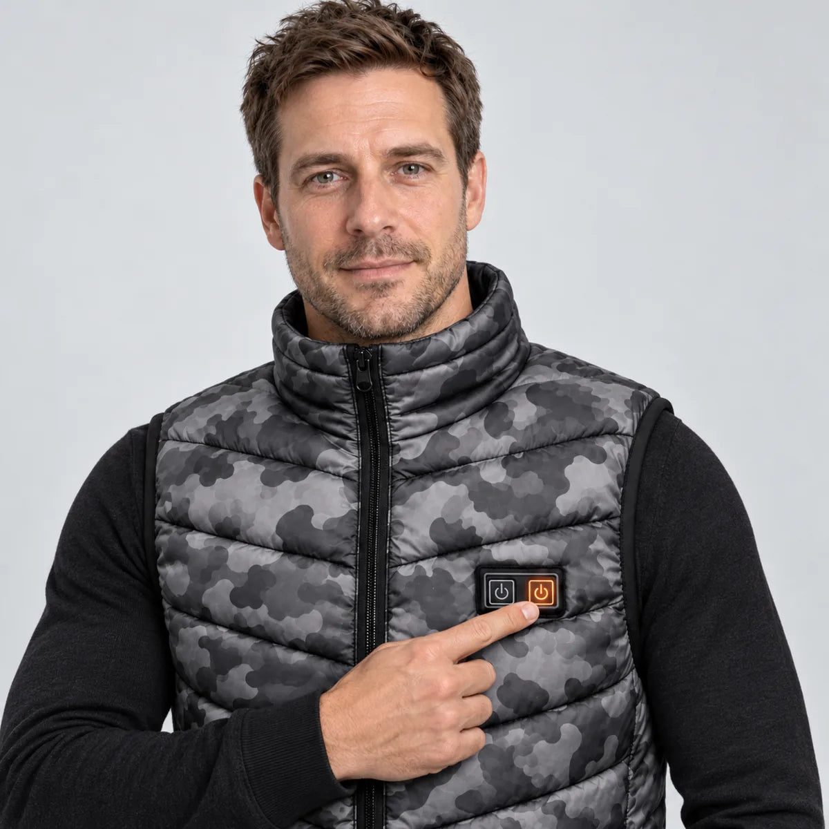 PyreFit Piloto – Gilet riscaldato mimetico