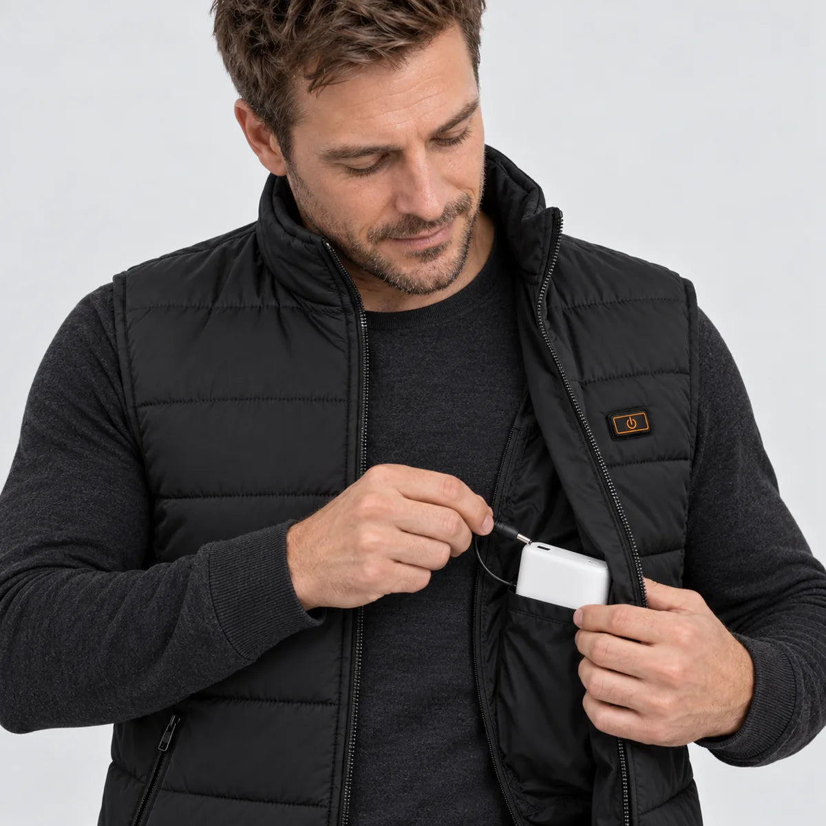 PyreFit Pivotan – Gilet trapuntato riscaldato unisex