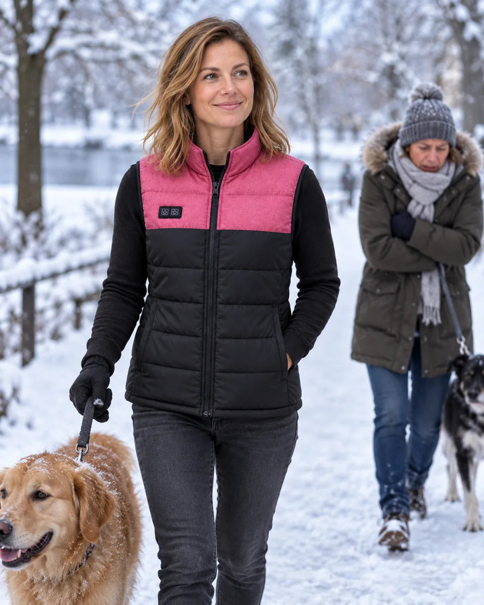 PyreFit Rundor – Gilet trapuntato riscaldato unisex