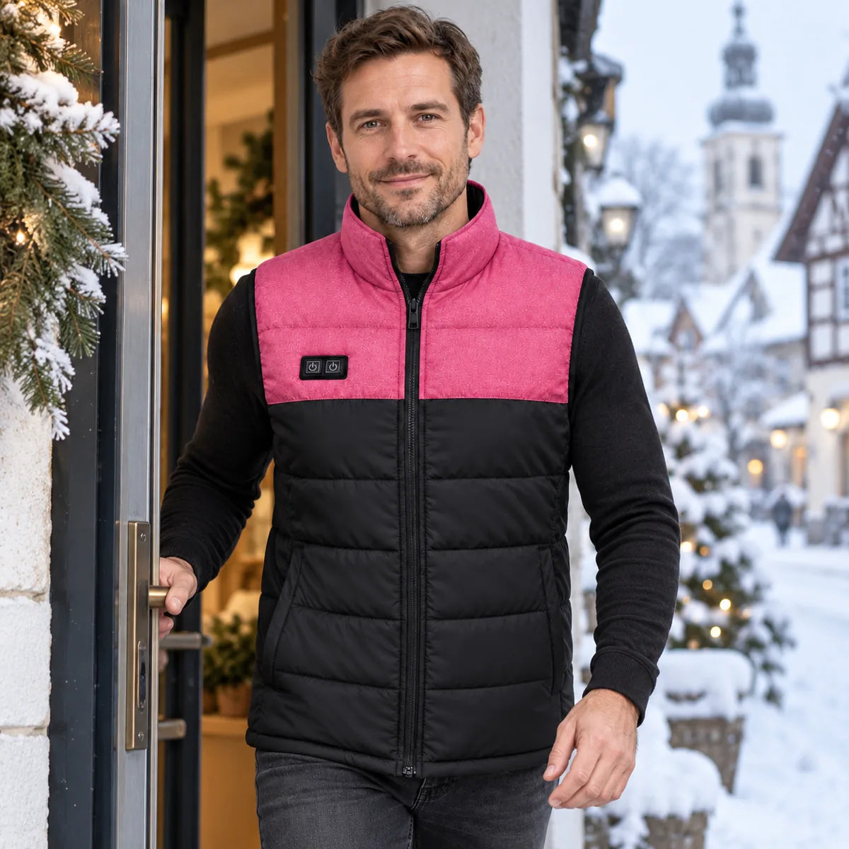 PyreFit Rundor – Gilet trapuntato riscaldato unisex
