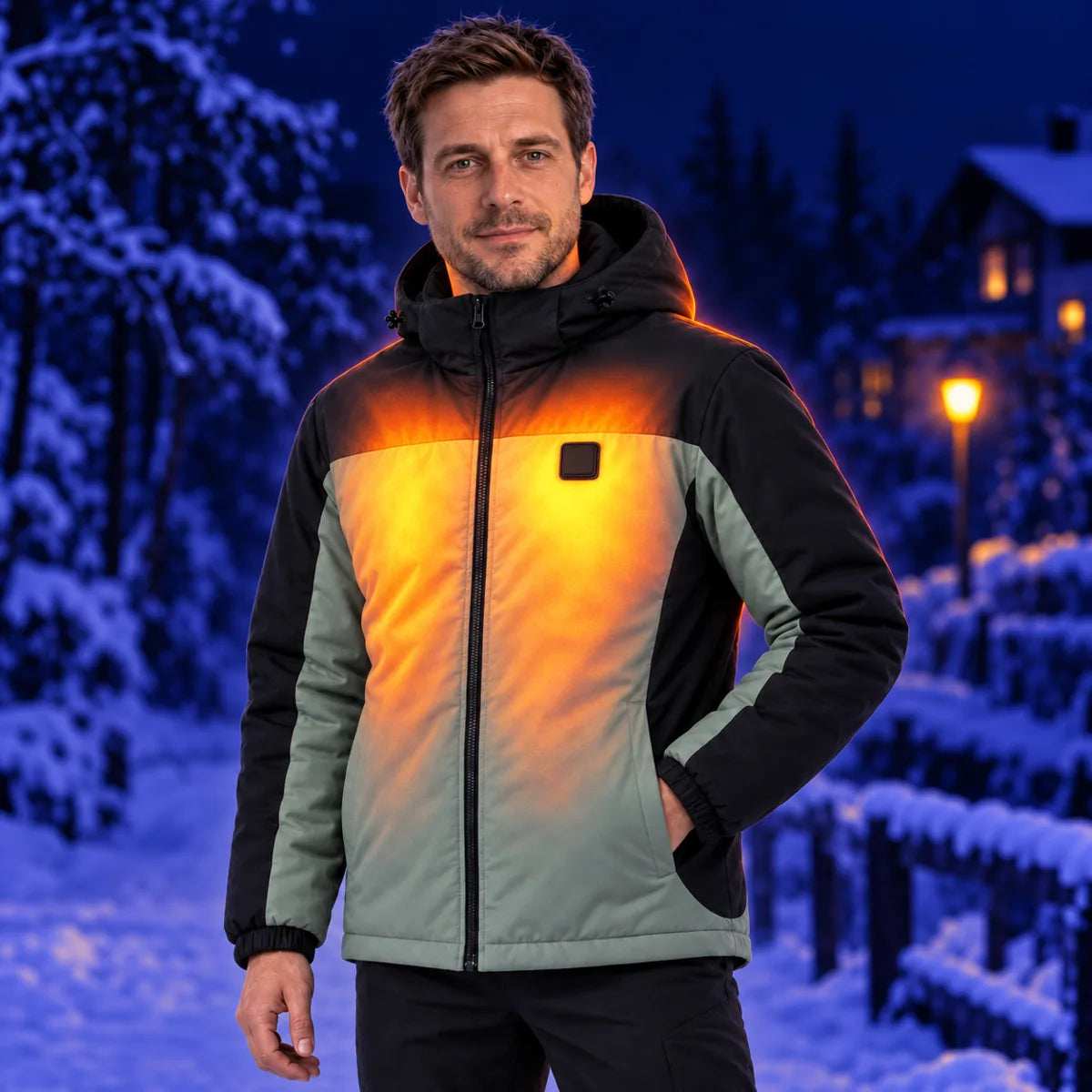 PyreFit Schiefer – Parka riscaldato unisex