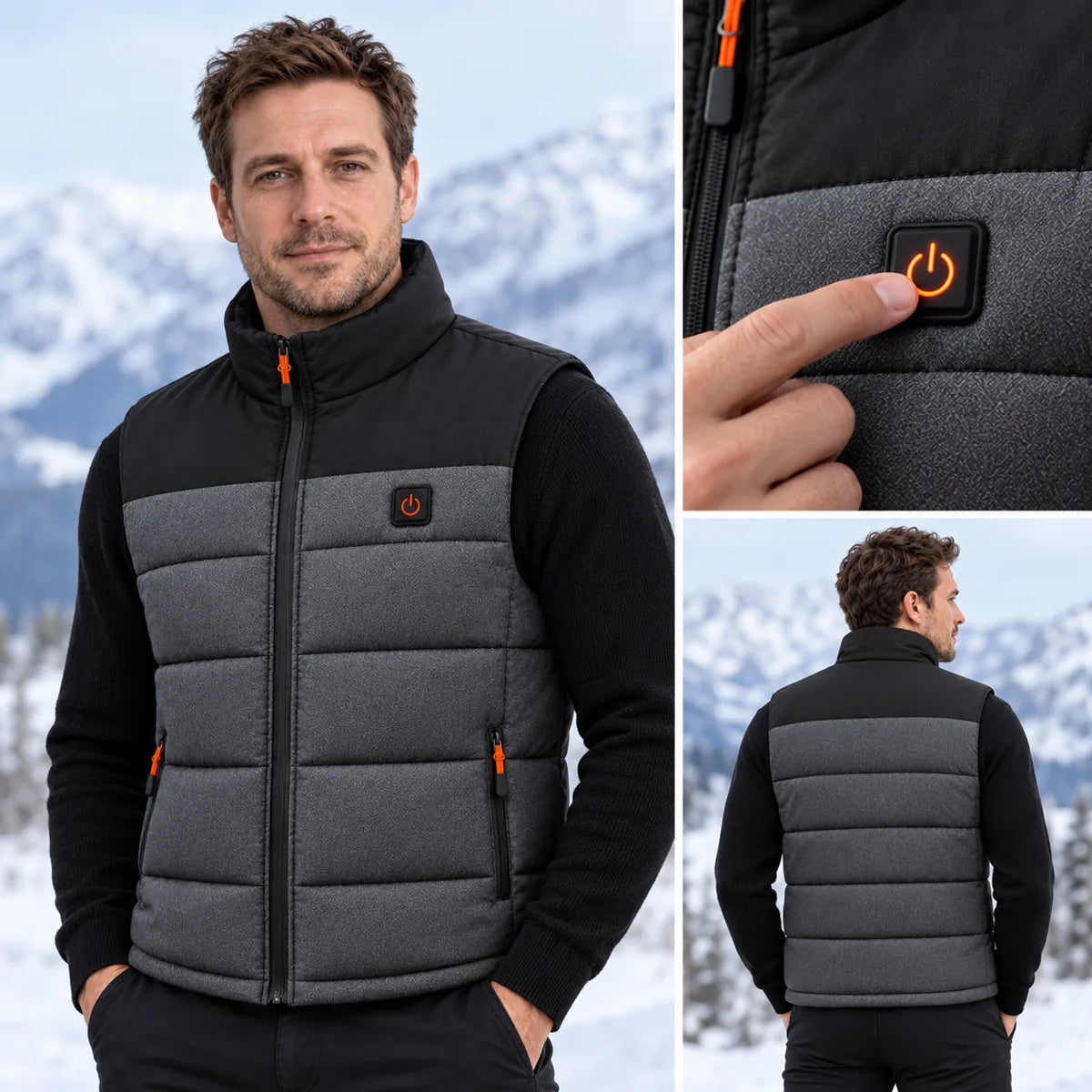PyreFit Trailon – Gilet riscaldato unisex