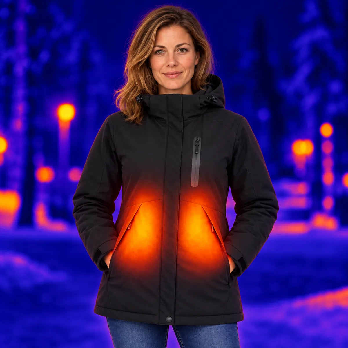 PyreFit Traverso – Parka riscaldato da donna