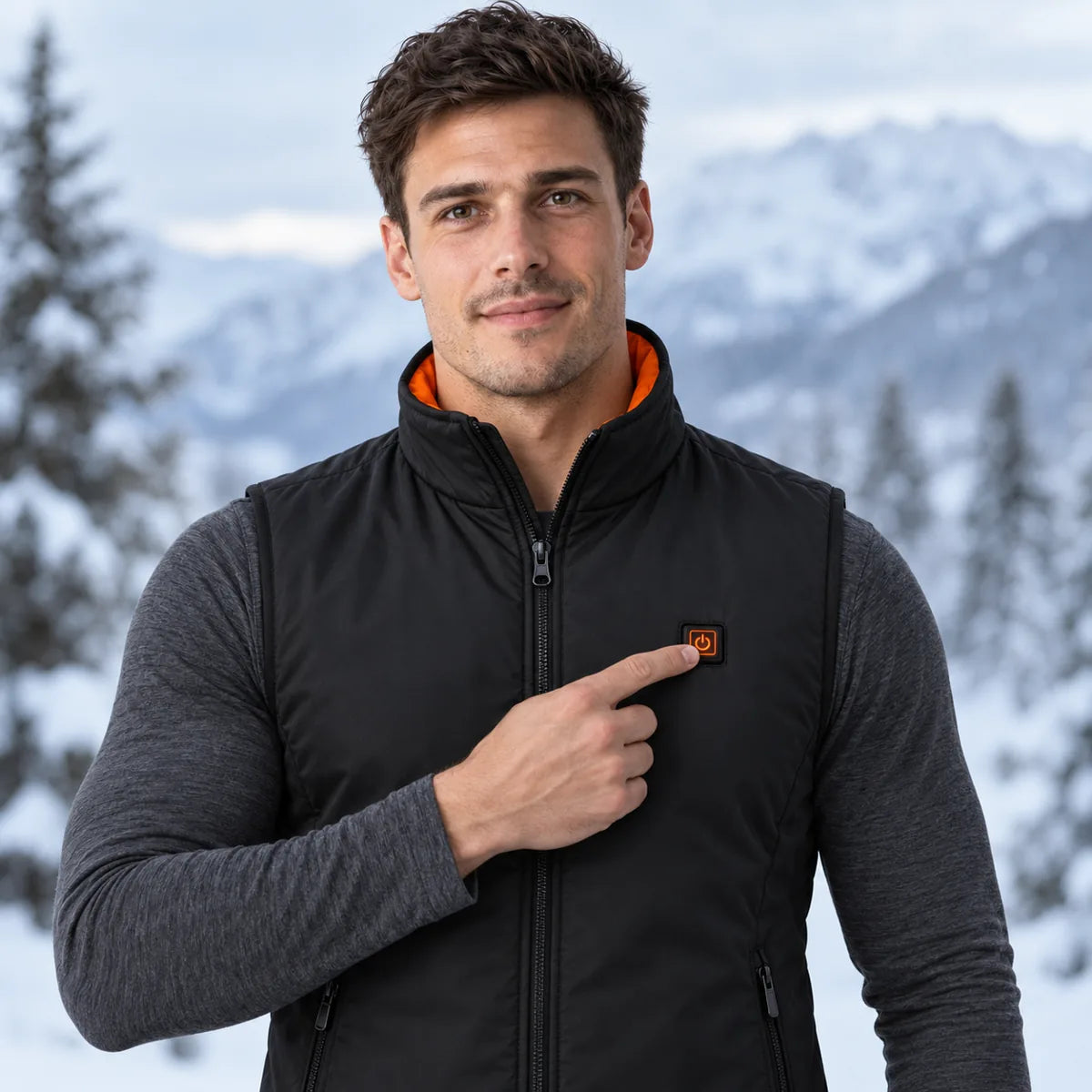 PyreFit Ventaro – Gilet riscaldato sportivo da uomo