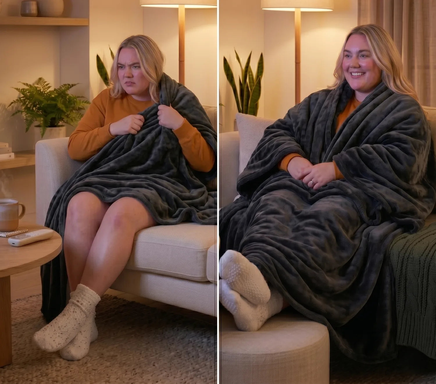 Stanco delle coperte che scivolano?