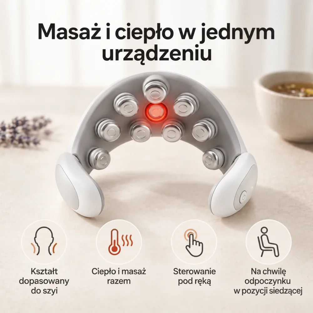Kształt dopasowany do okolicy szyi